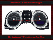 Speedometer Disc for Ford Mustang GT500 2010 to 2012 160 Mph to 260 Kmh
