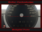 Speedometer Disc for Ford Mustang GT500 2010 to 2012 160 Mph to 260 Kmh