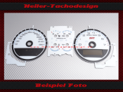 Speedometer Discs for Ford Mustang GT500 2010 to 2012 160 Mph to 260 Kmh
