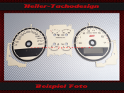 Speedometer Discs for Ford Mustang GT500 2010 to 2012 160 Mph to 260 Kmh