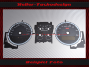 Speedometer Discs for Ford Mustang GT500 2010 to 2012 160 Mph to 260 Kmh