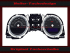 Speedometer Discs for Ford Mustang GT500 2010 to 2012 160 Mph to 260 Kmh