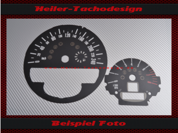 Tachoscheiben für Mini R55 Clubman S 240 Kmh
