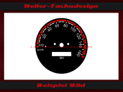 Tachoscheibe für Italjet Dragster 125
