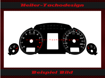 Tachoscheiben für Audi RS4