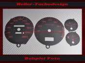 Speedometer Discs for Audi 80 Audi 90 220 Kmh
