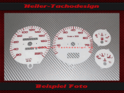 Tachoscheiben für Audi 80 Audi 90 220 Kmh 893 190