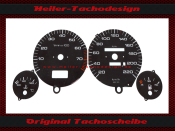 Speedometer Discs for Audi 80 Audi 90 220 Kmh