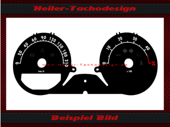 Tachoscheibe für Smart Forfour 453 454 210 Kmh Diesel