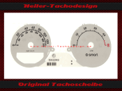 Tachoscheibe für Smart Forfour 210 Kmh Diesel