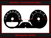 Tachoscheibe Smart Forfour 210 Kmh Diesel