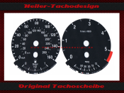 Speedometer Disc BMW E60 E61 Diesel Tachometer 5,5 Mph to Kmh