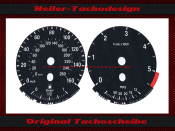 Speedometer Disc for BMW E60 E61 Diesel Tachometer 5,5 Mph to Kmh