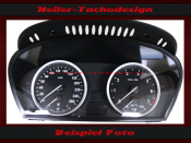 Tachoscheiben für BMW E60 E61 160 Mph zu 260 Kmh 5500 UPM l/100km