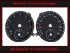 Speedometer Disc for VW Golf 6 GTI 2009 to 2011 Mph to Kmh