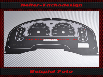 Speedometer Disc for Ford F150 2004 to 2008 Mph to Kmh - 1