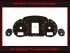 Tachoscheibe f&uuml;r Audi A4 B6 B7 160 Mph zu 260 Kmh