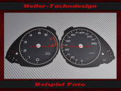 Speedometer Disc for Audi A4 8F 8K B8 Petrol 180 Mph to 280 Kmh