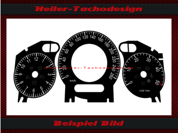Tachoscheibe für Mercedes W211 E Klasse W209 CLK W219 CLS 260 Kmh Diesel