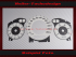 Speedometer Disc for Mercedes W211 E Class W209 CLK W219 CLS 260 Kmh Diesel