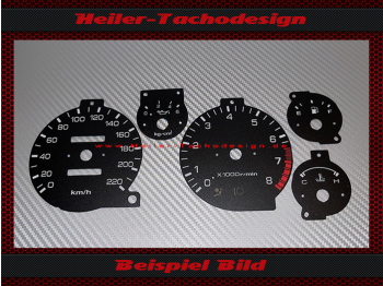 Speedometer Disc for Mazda MX 5 Typ NA Mph to Kmh