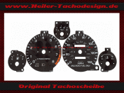 Tachoscheibe für Mazda MX 5 Typ NA Mph zu Kmh