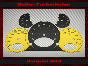 Speedometer Discs for Porsche 911 997 Switch 200 Mph to 330 Kmh