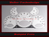 Speedometer Discs for Porsche 911 997 Switch 200 Mph to 330 Kmh