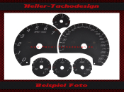 Speedometer Disc Chevrolet Corvette C6 Z06 200 Mph to 320 Kmh