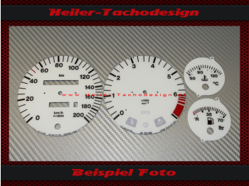 Speedometer Disc for Opel Corsa B Tigra 1 200 Kmh