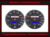 Tachoscheibe für Opel Corsa B Tigra 1 200 Kmh