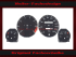 Speedometer discs for Opel Corsa B Tigra 1 200 Kmh 7000 RPM
