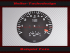 Drehzahlmesser Scheibe f&uuml;r Porsche 911 930 Turbo 7000 Roter Bereich ab 6700