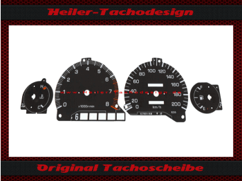 Tachoscheibe für Toyota Corolla E9