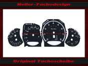 Tachoscheibe für Porsche Panamera 970 Turbo PDK