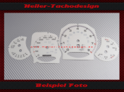 Speedometer Discs for Porsche Panamera 970 Turbo PDK 350 Kmh