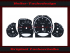 Tachoscheibe für Porsche Panamera 970 Turbo PDK