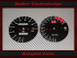 Tachoscheibe für Aprilia RS 125 Drehzahlmesser bis 14000 UPM