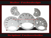 Original Tachoscheibe für Porsche 911 997 Silber...