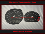 Tachoscheibe BMW R1200 GS 2010 Mph zu Kmh