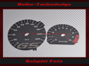 Speedometer Discs for BMW R1200 GS 2010 140 Mph to 220...