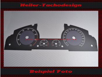 Tachoscheibe f&uuml;r Bentley Continental GT 2011 210 Mph zu 340 Kmh