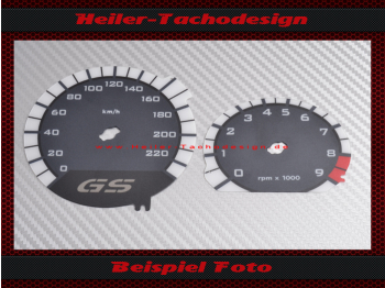 Speedometer Disc for BMW R1200 GS 2008 Mph to Kmh