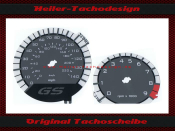 Speedometer Disc for BMW R1200 GS 2008 Mph to Kmh