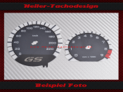 Speedometer Discs for BMW R1200 GS 2008 140 Mph to 220...