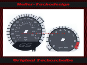 Speedometer Discs for BMW R1200 GS 2008 140 Mph to 220 Kmh 9000 RPM