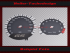 Speedometer Discs for BMW R1200 GS 2008 140 Mph to 220 Kmh 9000 RPM
