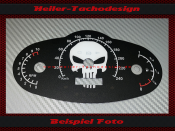 Tachoscheibe für Harley Davidson V Rod VRSCA VRSCR Mph zu Kmh