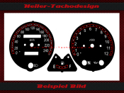 Gauge face Kawasaki Zephyr 1100