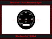 Tachoscheibe Veigel BMW 0 bis120 Kmh Ø78 mm